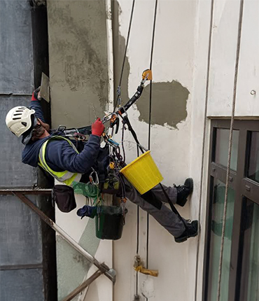 Dış cephe duvar, sıva, boya tamiri